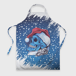 Фартук Merry Christmas Счастливого Рождества Skull