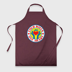 Фартук кулинарный Лого фирмы троицы, цвет: 3D-принт