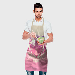 Фартук кулинарный Тигр лоу поли, цвет: 3D-принт — фото 2