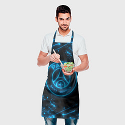 Фартук кулинарный PSG NEON STYLE SPORT ПСГ НЕОН, цвет: 3D-принт — фото 2