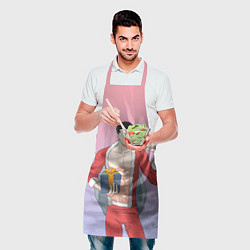 Фартук кулинарный Bj Alex в новогоднем костюме, цвет: 3D-принт — фото 2