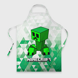 Фартук кулинарный Minecraft Creeper ползучий камикадзе, цвет: 3D-принт