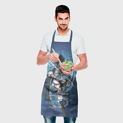 Фартук кулинарный Хвост Феи Грей Фуллбастер Gray Fullbuster, цвет: 3D-принт — фото 2