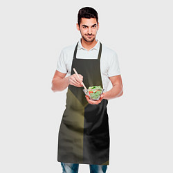 Фартук кулинарный Градиентные полосы, цвет: 3D-принт — фото 2