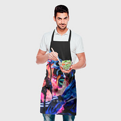 Фартук кулинарный Зов Ада стример, цвет: 3D-принт — фото 2