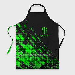 Фартук кулинарный Monster Energy Текстура, цвет: 3D-принт