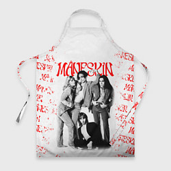 Фартук MANESKIN POSTER СОСТАВ ГРУППЫ