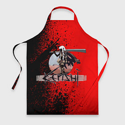 Фартук кулинарный KENSHI КЕНШИ, цвет: 3D-принт