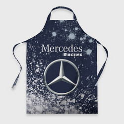 Фартук кулинарный MERCEDES Racing Краски, цвет: 3D-принт