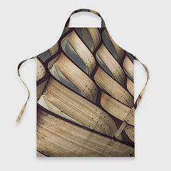 Фартук кулинарный Текстура древесины, цвет: 3D-принт