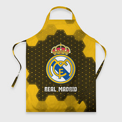 Фартук кулинарный РЕАЛ МАДРИД Real Madrid Графика, цвет: 3D-принт
