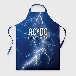 Фартук ACDC гроза с молнией