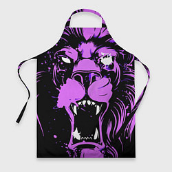 Фартук Neon pink lion