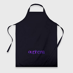 Фартук кулинарный Logo Euphoria, цвет: 3D-принт