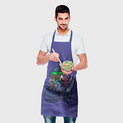 Фартук кулинарный Мечтающий Марио, цвет: 3D-принт — фото 2