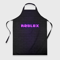 Фартук кулинарный ROBLOX NEON LOGO ИГРА РОБЛОКС, цвет: 3D-принт