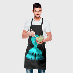 Фартук кулинарный Моб Психо 100 Шигео, цвет: 3D-принт — фото 2