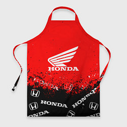 Фартук кулинарный Honda sport брызги, цвет: 3D-принт