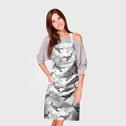 Фартук кулинарный Скорпионы - Scorpions, цвет: 3D-принт — фото 2