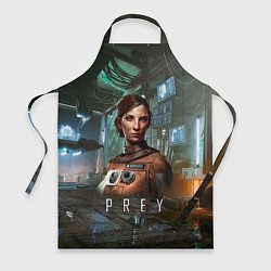 Фартук кулинарный Prey dark - girl, цвет: 3D-принт