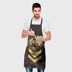 Фартук кулинарный Эмблема Спецназ, цвет: 3D-принт — фото 2