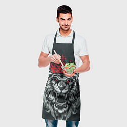 Фартук кулинарный Королевский лев Lion, цвет: 3D-принт — фото 2