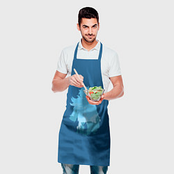 Фартук кулинарный Капитан Мондштада Кэйа, цвет: 3D-принт — фото 2