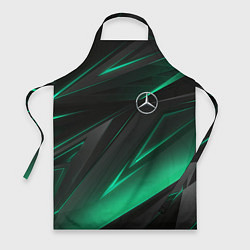 Фартук кулинарный MERCEDES-BENZ AMG NEON STRIPES PETRONAS, цвет: 3D-принт