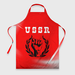 Фартук кулинарный USSR - КУЛАК Космос, цвет: 3D-принт