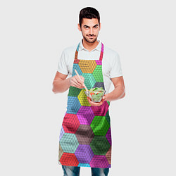 Фартук кулинарный Геометрический узор Pattern, цвет: 3D-принт — фото 2