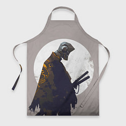 Фартук Скелет-самурай