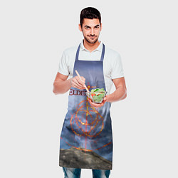 Фартук кулинарный Elden Ring, Logo, цвет: 3D-принт — фото 2