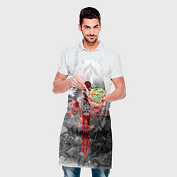 Фартук кулинарный Меч-герб 2022, цвет: 3D-принт — фото 2
