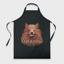 Фартук кулинарный Алый волк из Elden Ring, цвет: 3D-принт