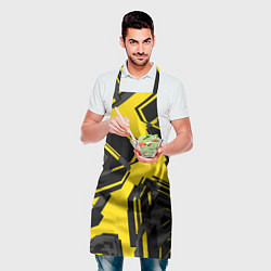 Фартук кулинарный Абстракция Город, цвет: 3D-принт — фото 2