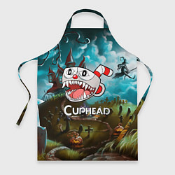 Фартук кулинарный Cuphead Zombie, цвет: 3D-принт