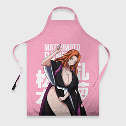 Фартук кулинарный Matsumoto Rangiku, цвет: 3D-принт