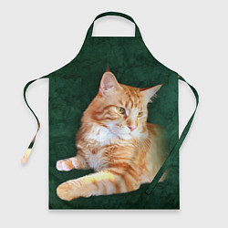 Фартук кулинарный Мейн кун рыжий кот, цвет: 3D-принт
