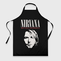 Фартук кулинарный NIRVANA Kurt Cobain, цвет: 3D-принт