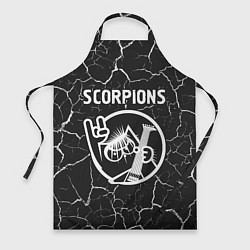 Фартук кулинарный Scorpions КОТ Трещины, цвет: 3D-принт