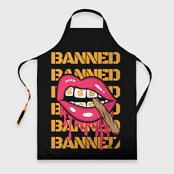 Фартук кулинарный Banned, цвет: 3D-принт