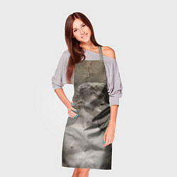 Фартук кулинарный Микеланджело Буонарроти Давид Пост-арт Michelangel, цвет: 3D-принт — фото 2