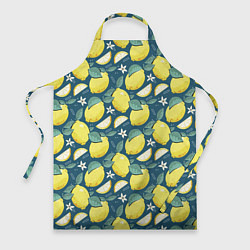 Фартук кулинарный Cute lemon pattern, цвет: 3D-принт