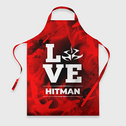 Фартук кулинарный Hitman Love Классика, цвет: 3D-принт