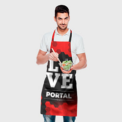Фартук кулинарный Portal Love Классика, цвет: 3D-принт — фото 2