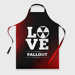 Фартук кулинарный Fallout Love Классика, цвет: 3D-принт