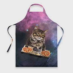 Фартук Космический котёнок диджей Space DJ Cat