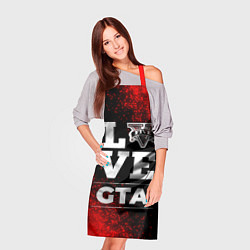 Фартук кулинарный GTA Love Классика, цвет: 3D-принт — фото 2