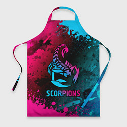 Фартук Scorpions Neon Gradient