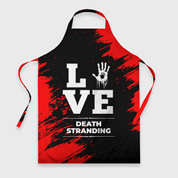 Фартук кулинарный Death Stranding Love Классика, цвет: 3D-принт